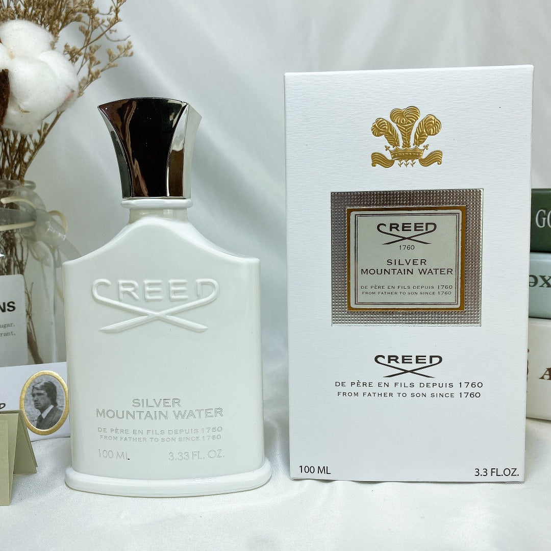 Creed Silver Mountain Water Eau De Parfum Spray 3.Oz./ 100 Ml for