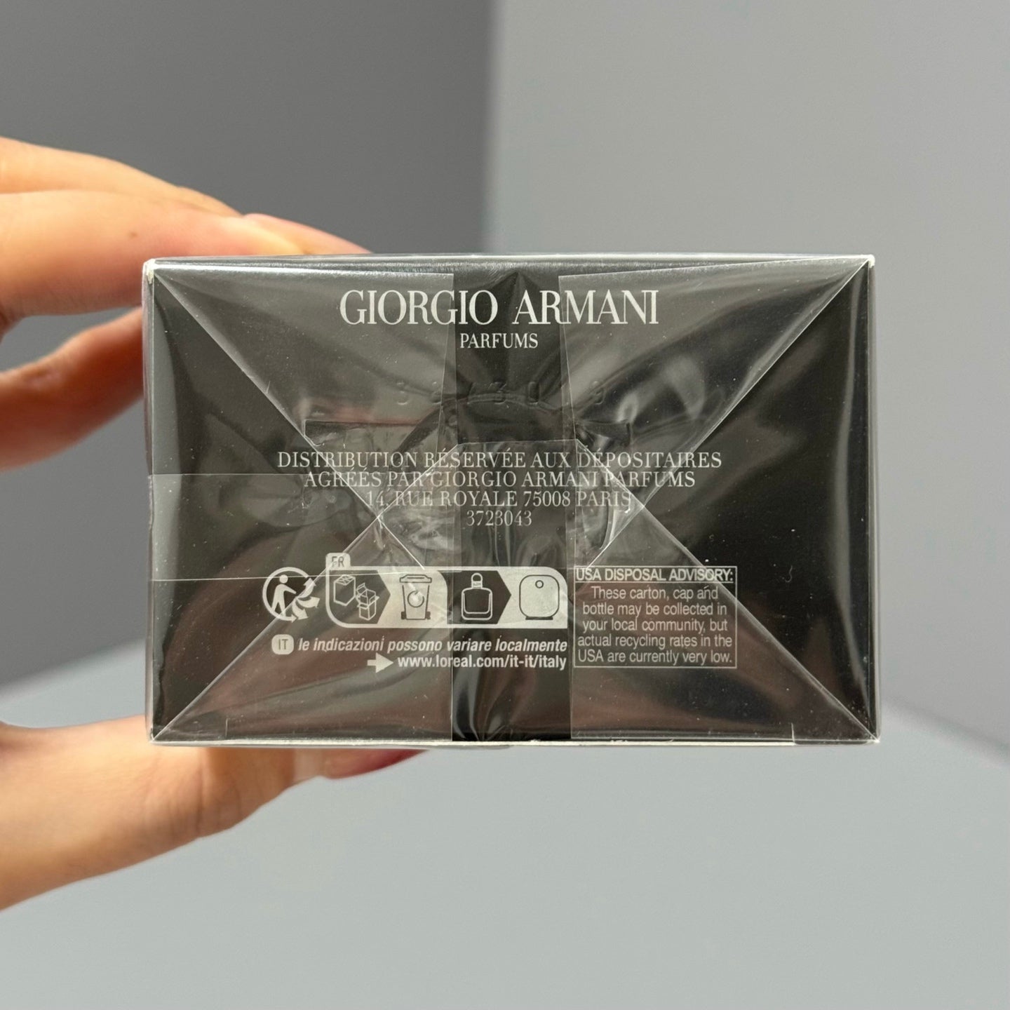 Armani *NMA O  Stronger With You Absolutely  100ml